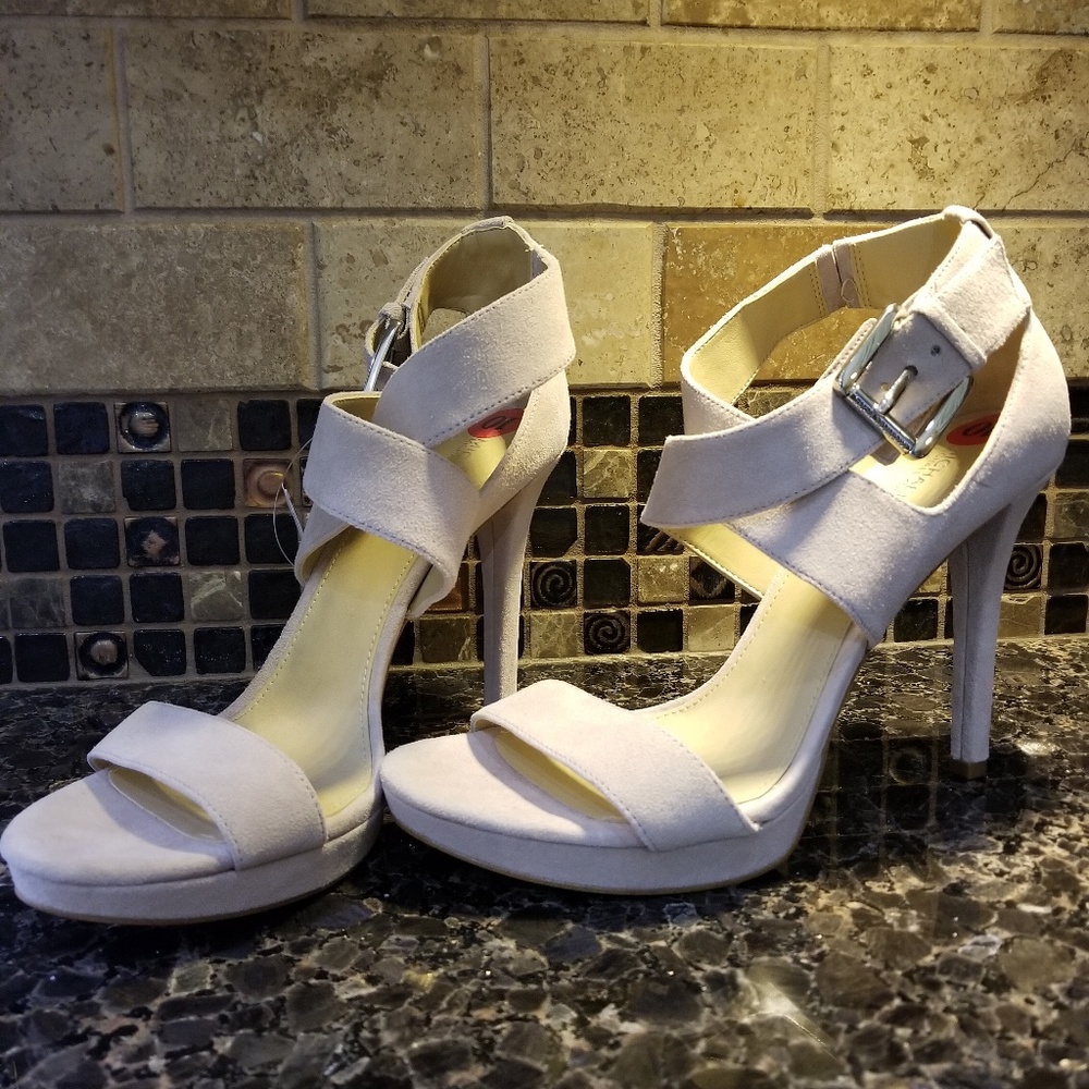 Michael Kors Crisscross Strappy Heels